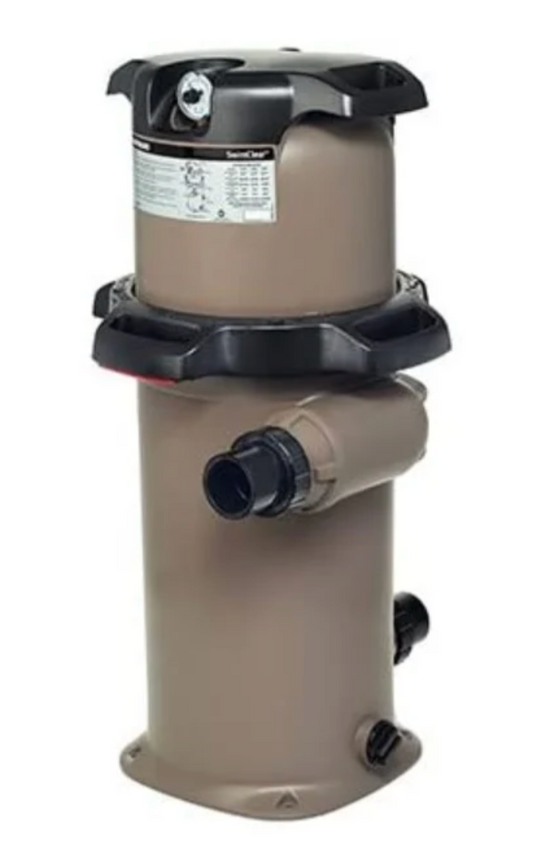 Hayward SwimClear C150S Cartridge Pool Filter installed in South Miami home.