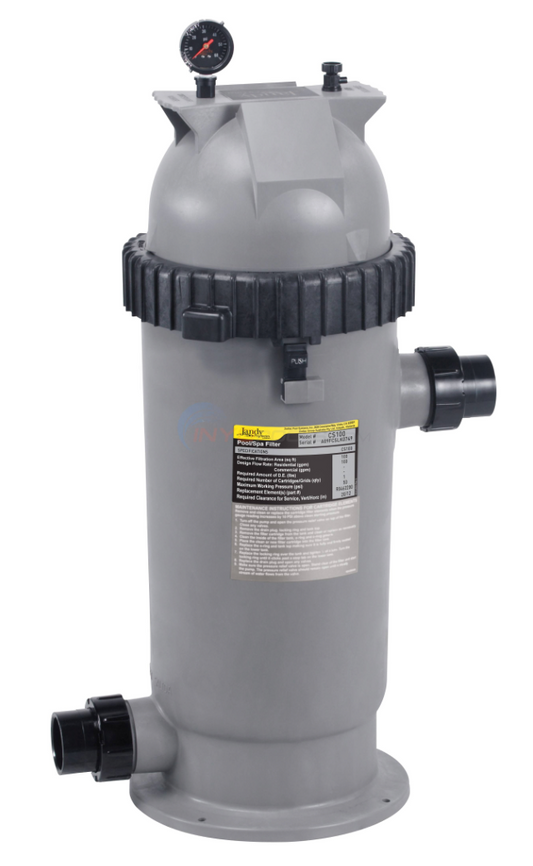 Jandy CS100 Cartridge Pool Filter installed in South Miami home.