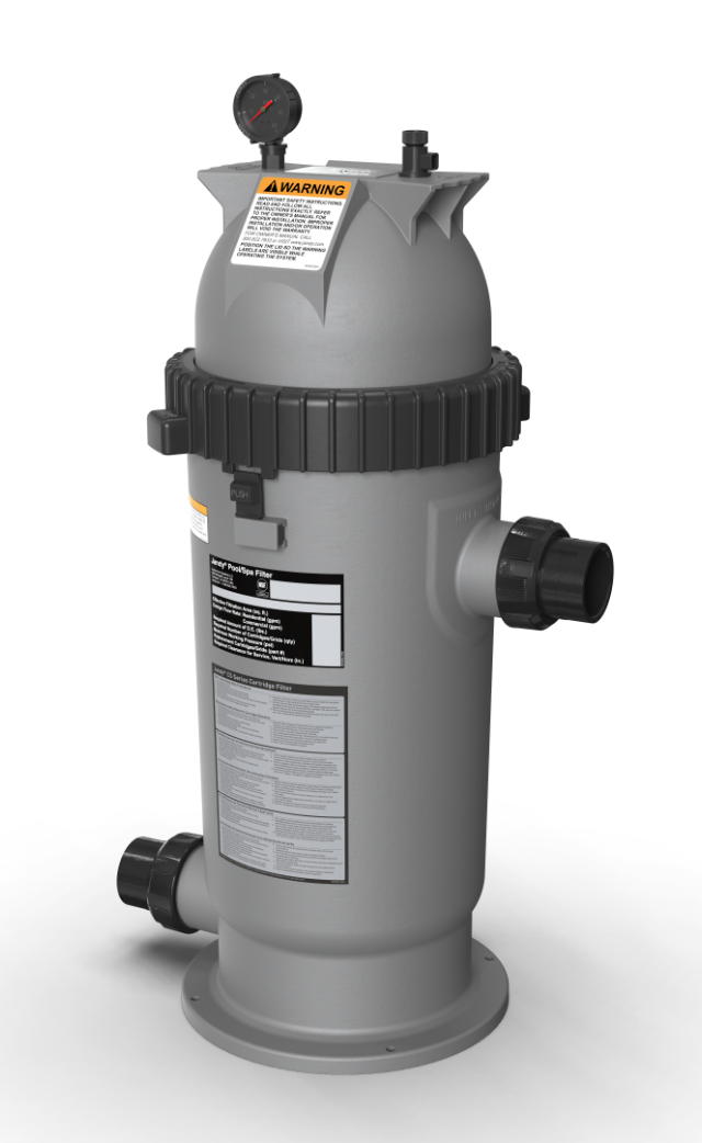 Jandy CS150 Cartridge Pool Filter installed in South Miami home.